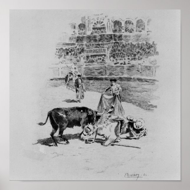 Poster La chute d'un Picador (Devant)