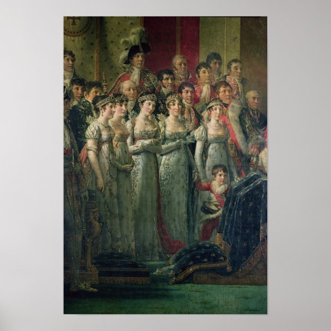 Poster La consécration de Napoléon et celle de Joséphine (Devant)