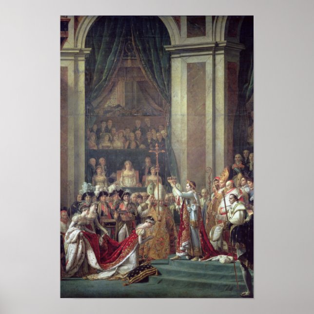 Poster La consécration de Napoléon et celle de Joséphine (Devant)