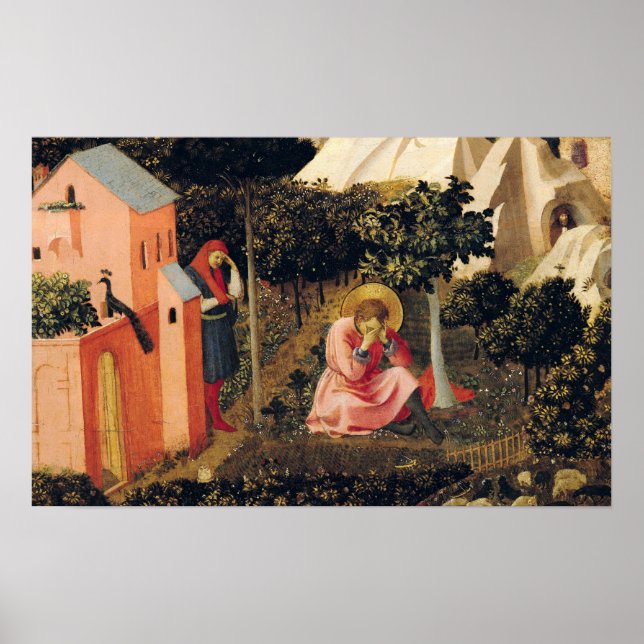 Poster La conversion de Saint Augustin (Devant)