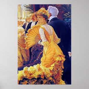 Poster La copie de toile de beaux-arts de ~ de James
