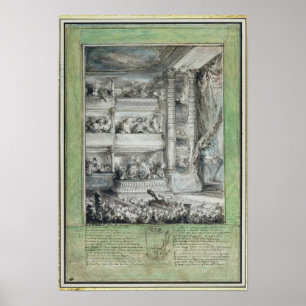 Poster La couronne de Voltaire au Théâtre Français