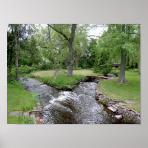 Poster la crique paisible converge dans 1