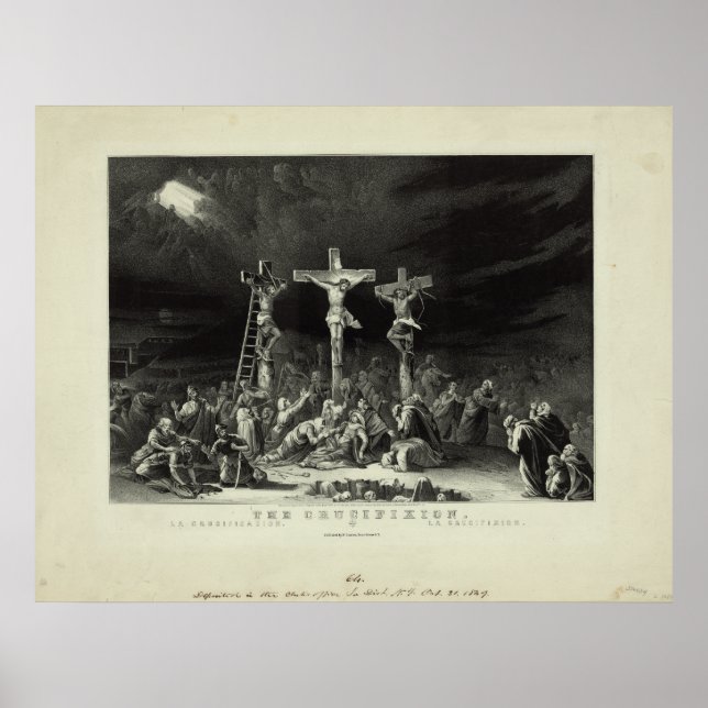 Poster La Crucifixion La Crucificazion La Crucifixio (Devant)