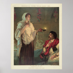 Poster La Dame avec la Lampe (Florence Nightingale)