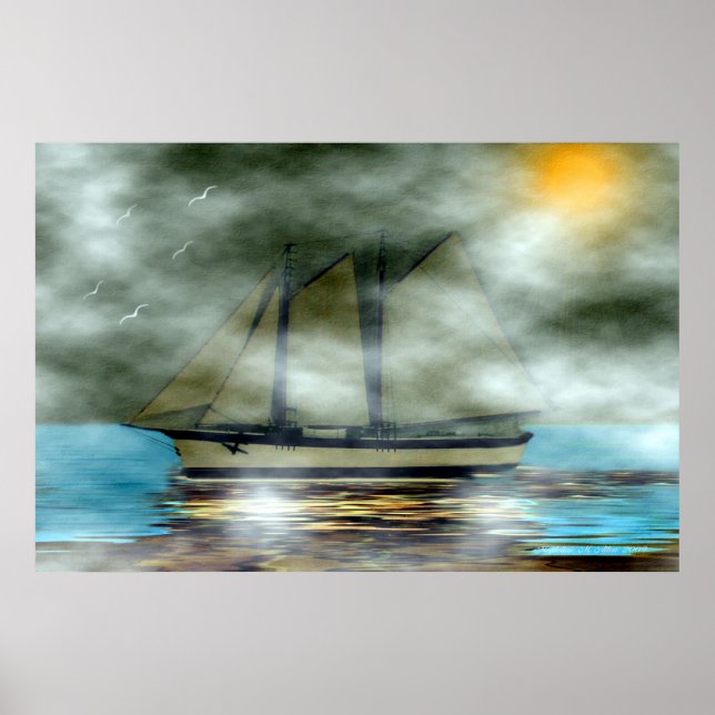 Poster La Dame De La Mist (Devant)