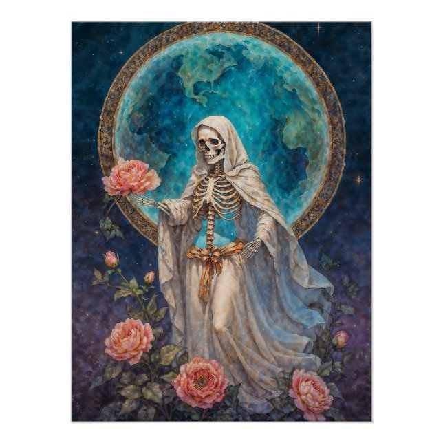 Poster La Dame des Étoiles Tombées Santa Muerte (Devant)