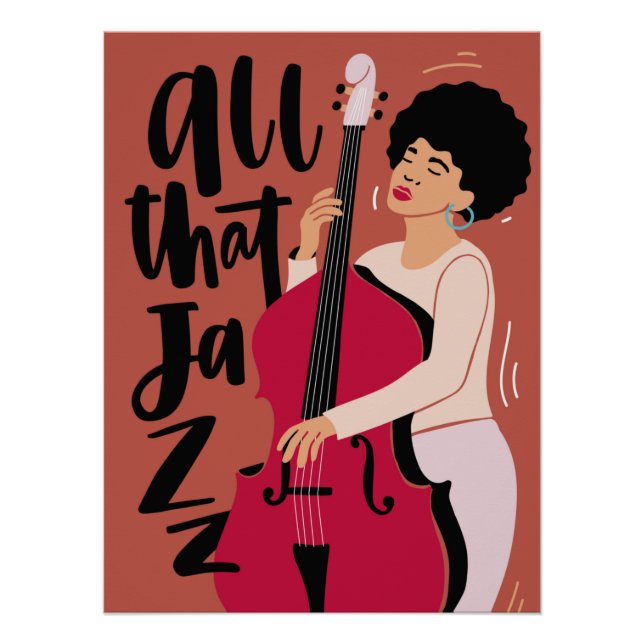 Poster La Dame Du Jazz (Devant)