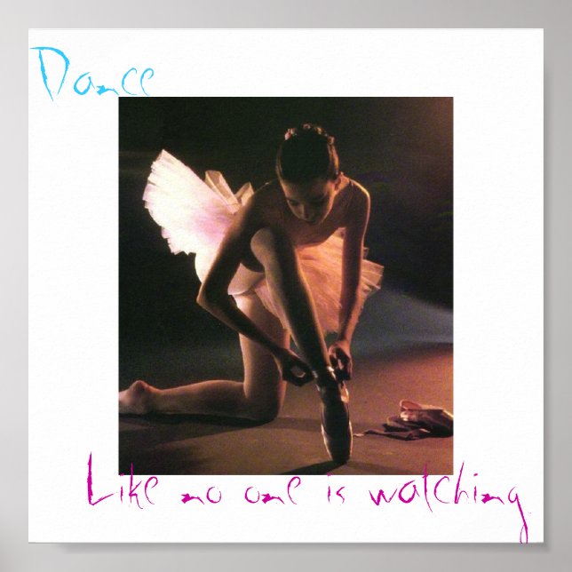 Poster La danse est la vie (Devant)