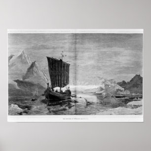 Poster La découverte du Groenland