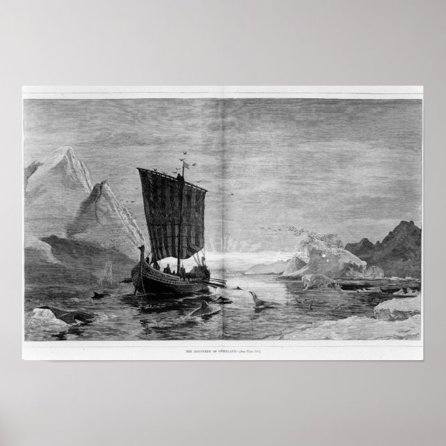Poster La découverte du Groenland (Devant)