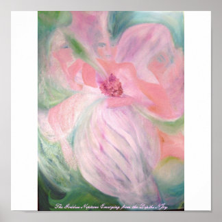 Poster La déesse Neptune émerge des profondeurs