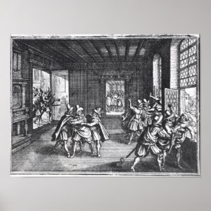 Poster La défenestration de Prague en 1618