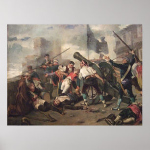 Poster La défense de Saragosse