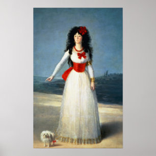 Poster La duchesse d'Alba, 1795