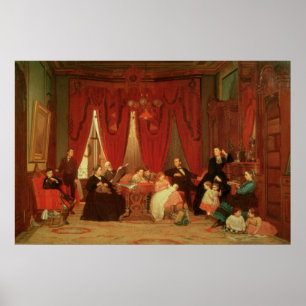 Poster La famille Hatch, 1870-1871