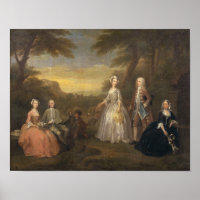 La famille Jones, c.1730-1