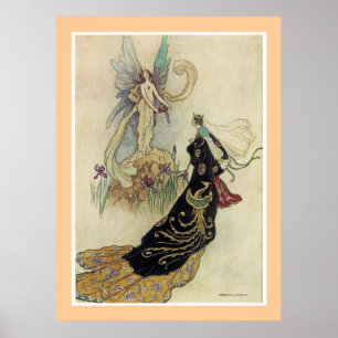 Poster La Fée Là-Bas A Accueilli Sa Majesté