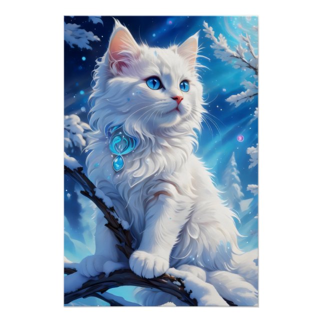 Poster La féline magique de l'hiver (Devant)