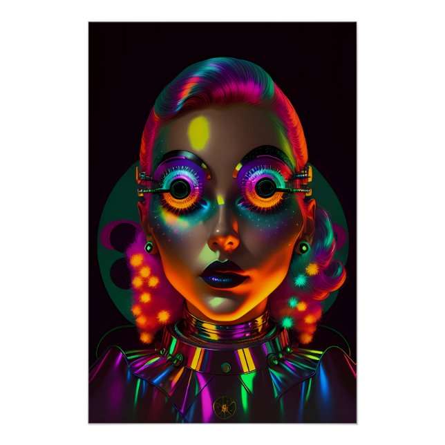 Poster La femme électrique (Devant)