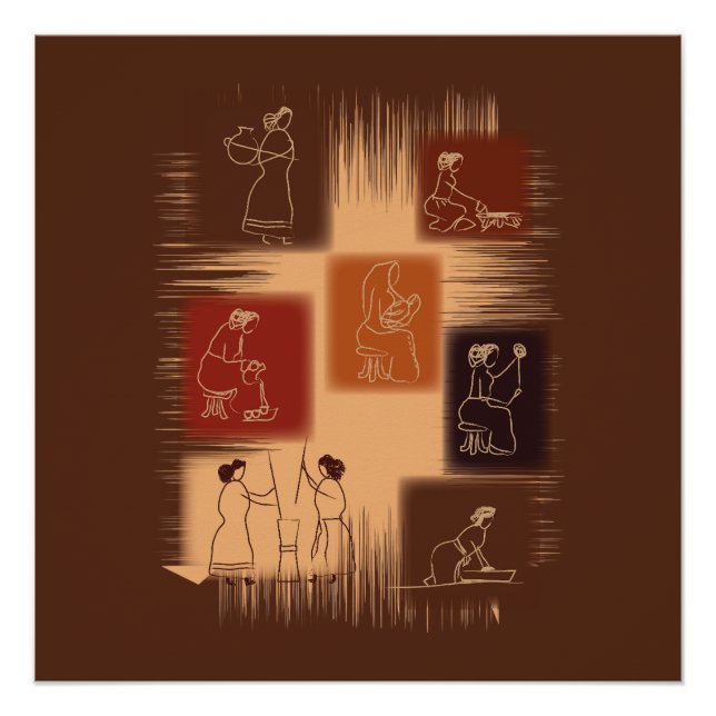Poster La Femme - Le Fond (Devant)