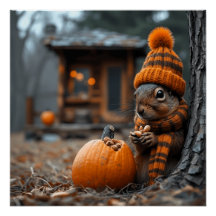 La fête forestière secrète de l'écureuil Ai image