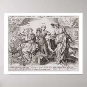 Poster La fierté est un ennemi de Dieu et du monde, mais