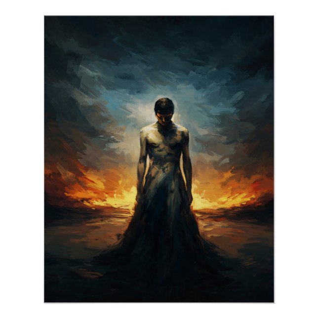 Poster La Flamme Intérieure (Devant)