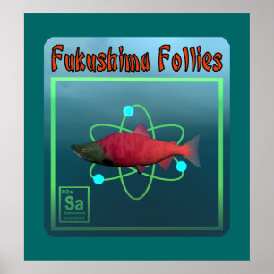 Poster La folie de Fukushima