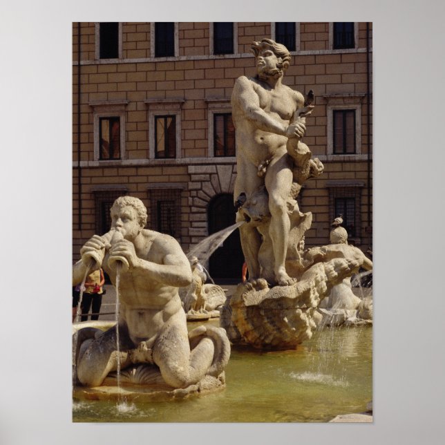 Poster La Fontaine du Moro (Devant)