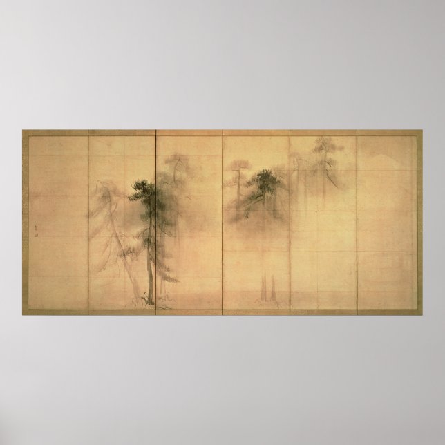 Poster La forêt de pins (Devant)