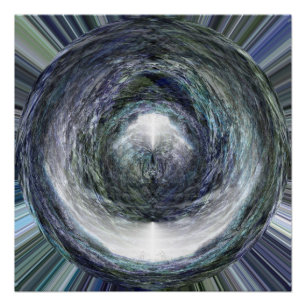 Poster La Forêt Marbrée...