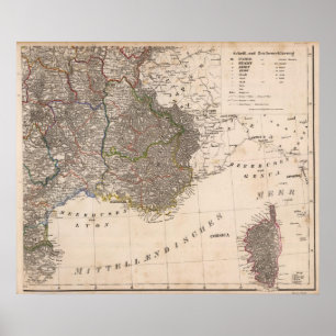 Poster La France du sud