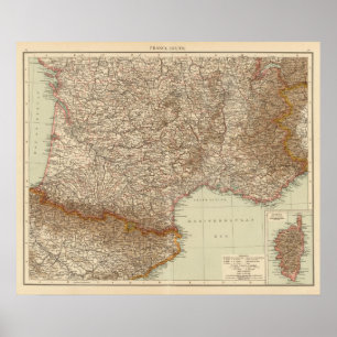 Poster La France S, Corse