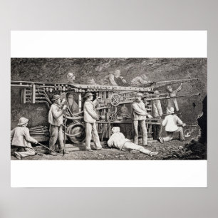 Poster La galerie avancée du côté français du lun