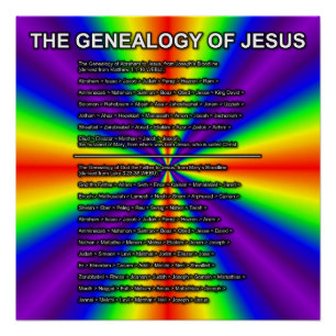 Poster La Généalogie De Jésus