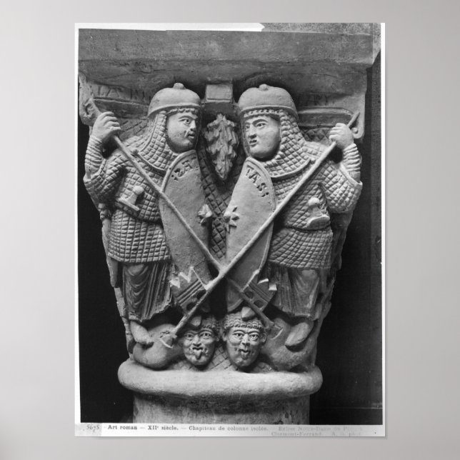 Poster La générosité et la charité piercent deux Vices (Devant)