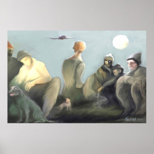 Poster La gente de la calle 'Fulcontrast