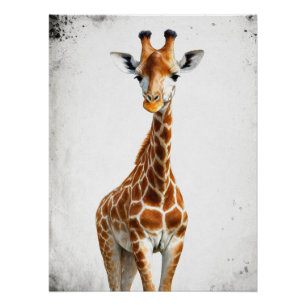 Poster La girafe