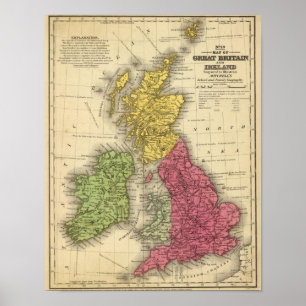 Poster La Grande-Bretagne et l'Irlande 2