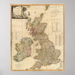 Poster La Grande-Bretagne, Irlande