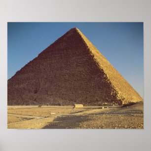 Poster La Grande Pyramide du Vieux Royaume du Khufu