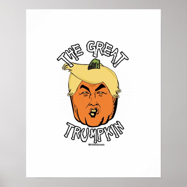 Poster La Grande Trumpkin - Croquis (Devant)