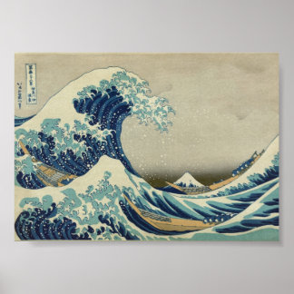 Poster La Grande Vague au large de Kanagawa