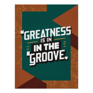 Poster La grandeur est dans le rythme