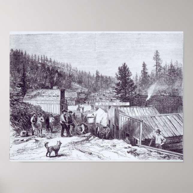 Poster La guerre indienne, Deadwood City (Devant)