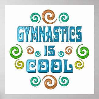Poster La gymnastique est Cool
