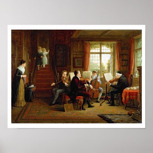 Poster La leçon de musique (Devant)