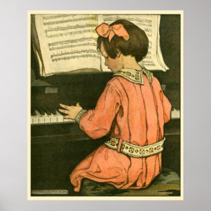 Poster La leçon de piano