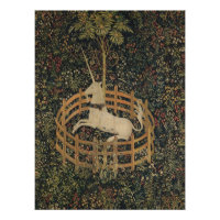 La licorne en captivité, Tapisserie médiévale